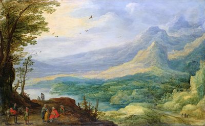 Station on the Road by Joos or Josse de Momper